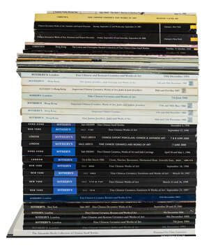 
	
		A collection of forty one art catalogues and journals, 1980s - 2000s comprising thirty...