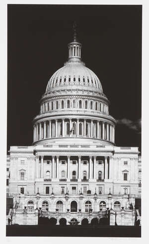 
	
		AMENDMENT: The titled of this work is Untitled (Capitol Detail).
		Robert Longo,
		