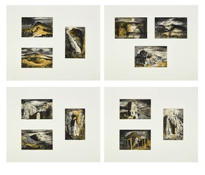 John Piper CH,&nbsp;British 1903-1992,&nbsp;Twelve prints from English, Scottish and Welsh Landscape...