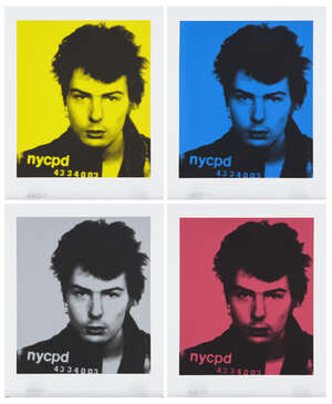 
	
		Russell Marshall,
		British b.1967-
		 
		Sid Vicious (Cyan, Magneta, Yellow, and...