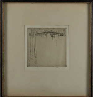 Edward Millington Synge,&nbsp;British 1860-1913-&nbsp;
Three river scenes;&nbsp;
etchings, signed in pencil...