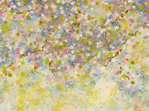 
	
		Alex Echo,
		American b. 1958-
		 
		The Energy of Spring;
		 
		oil on board,...