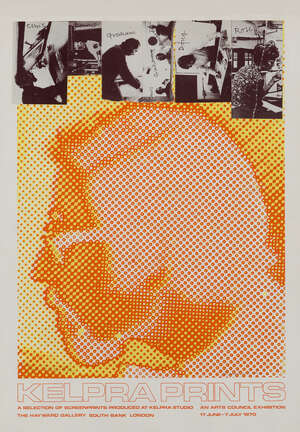 
	
		Joe Tilson RA,
		British b.1928-
		 
		Kelpra Prints, 1970;
		 
		screenprint and photo...