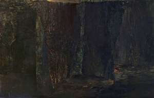 
	
		Thérèse Oulton, 
		British b.1953- 
		 
		Untitled, c.1982;
		 
		oil on canvas,...