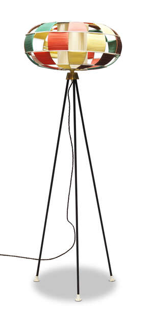 
	
		Helsingin Kaasuvalo, a standard lamp manufactured by HKA    
		1960s    
		The pierced...