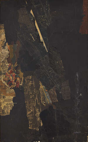 
	
		Arthur Aeschbacher, 
		Swiss, b.1923- 
		 
		Untitled abstract composition, circa 1960;...