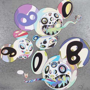 
	
		Takashi Murakami,
		Japanese b.1962-
		 
		Spiral, 2014;
		 
		offset lithograph in...