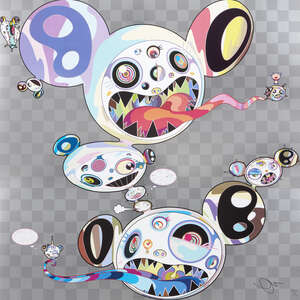 
	
		Takashi Murakami,
		Japanese b.1962-
		 
		Parallel Universe, 2014;
		 
		offset...
