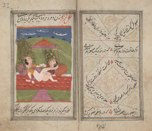 
	
		Ladhdhat al-nisa (Lazzat-un-nissa / Flavours of Women)Central or North India, early to...