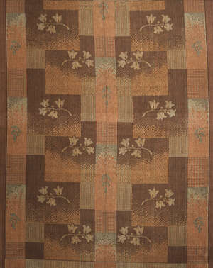 
	
		A Scandinavian flatweave mixed wool and jute carpet,
		Mid-20th Century,
		Woven with...