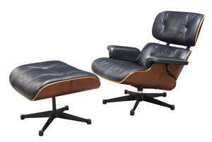 
	
		After Charles and Ray Eames, a ' 670' lounge chair and '671' ottoman for Vitra,
		