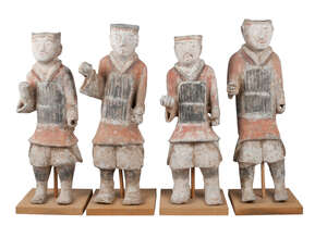 
	
		Richard Redgrave RA, 
		British 1804-1888-
		 
		Trees forming a Copse with shepherd...