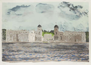 
	
		Patrick Procktor RWS RE RA,
		British 1936-2003-
		 
		Greenwich, 1989;
		 
		lithograph...