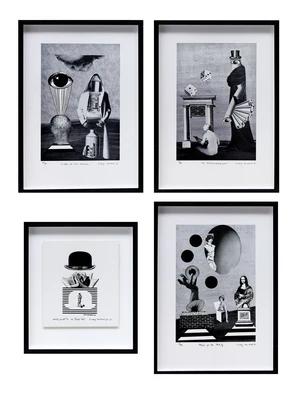 Conroy Maddox,&nbsp;British 1912-2005,&nbsp;A Perfect Fit; Origin of the Family; The Somnambulant; Keeper...