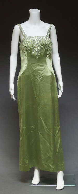 
	
		A collection of evening dresses, 1940s to 1960s, (10)

	

