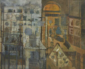 
	
		Leonard Rosoman OBE RA, 
		British 1913-2012- 
		 
		The Silver Galleries at the...