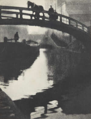 
	
		Alvin Langdon Coburn, 
		American, 1888-1966 - 
		 
		Regent's Canal, 1910; 
		 
		matte...