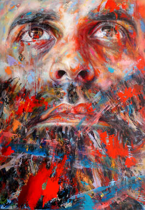 
	
		David Walker, 
		British b.1976- 
		 
		Restless Minds Wander Further, 2017; 
		 
		