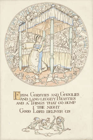
	
		Faith Blomfield Smith, British exh 1925-35- From Ghosties and Ghoulies and Lang-Leggity...