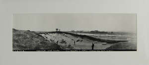 
	
		Alfred Hind Robinson, British, early 20th century, The Bunker before the fourth green at...