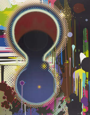 
	
		Takashi Murakami,
		Japanese b.1962-
		 
		Dumb Compass, 2008;
		 
		offset lithograph...