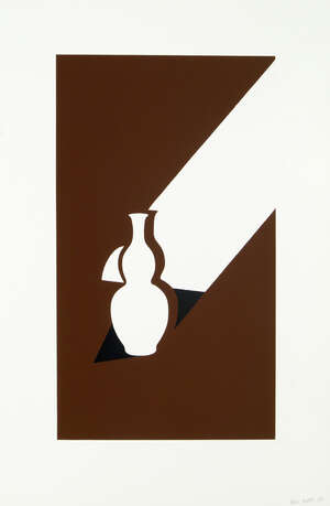 
	
		Patrick Caulfield CBE RA RE RWS,
		British 1936-2005- 
		 
		Arita Flask, from the...
