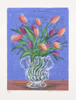 David Hockney OM CH RA, British b. 1937- Untitled 346, 2010 (iPad Drawing); 8-color inkjet print...