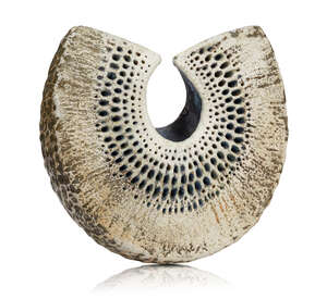 
	
		Alan Wallwork (b.1931), a fine perforated stoneware vase 
		c. 2nd half 20th century,...