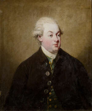 Revd Matthew William Peters, 
 
British 1742-1814- 
 
Portrait of a Gentleman, seated...