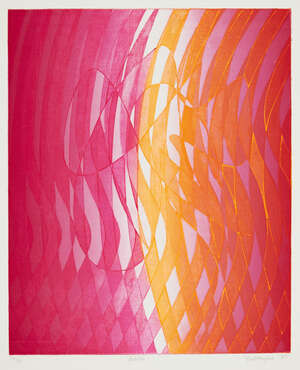 
	
		Stanley William Hayter CBE,
		British 1901-1988-
		 
		Labris [Black & Moorhead 366],...