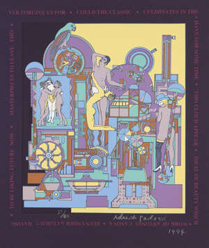 
	
		Sir Eduardo Paolozzi CBE RA,
		Scottish 1924-2005- 
		 
		Magic Flute II, 1994; 
		