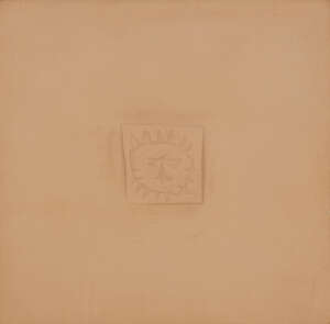 
	
		Pablo Picasso, 
		Spanish 1881-1973- 
		 
		Petit carré au soleil [A.R. 631], 1971;...