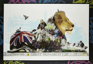 
	
		J J Adams, 
		British b.1978- 
		 
		Nelsons Column; 
		 
		mixed media with diamond...
