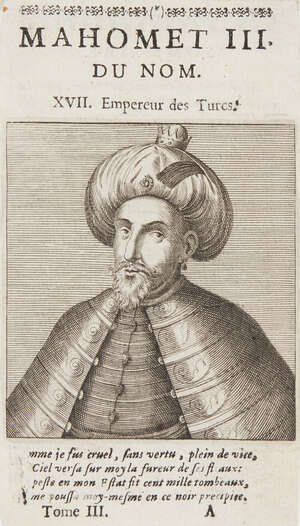 
	
		A group of 13 European portrait engravings of Ottoman and Persian sultans, 17th and 18th...
