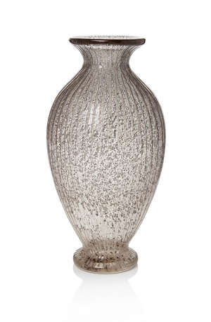 
	
		Daum, a tall Art Deco acid-etched glass vase
		c.1935, signed Daum Nancy France with...