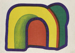 
	
		Sir Howard Hodgkin CH CBE, 
		British 1932-2017- 
		 
		Arch, 1970-71; 
		lithograph in...