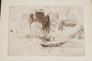 
	
		James Abbott McNeill Whistler PRBA, 
		American 1834-1903- 
		 
		The Rialto, and San...