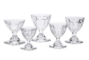
	
		Baccarat, a glass Latour Maubourg pattern part-table service
		20th Century, acid-etched...