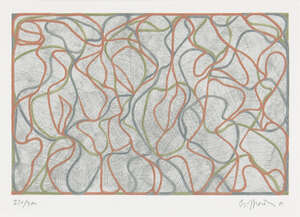 Brice Marden, American b.1938- Distant Muses, 2000; screenprint in colours on wove, signed, dated...