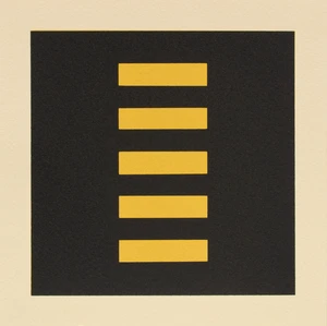 Ian Tyson,British 1933-2021,
Untitled (abstract in yellow and black), 1998;
screenprint on wove,...