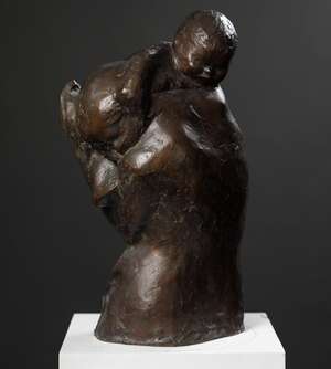 
	
		Käthe Kollwitz, 
		German 1867-1945 - 
		&nbsp;
		Mutter mit Kind uber der Schulter (Die...