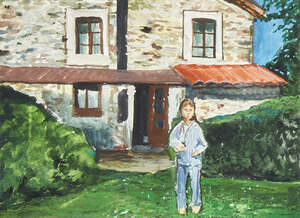 
	
		Enrique Marty, 
		Spanish b.1969- 
		 
		A Sleepwalker, 2010; 
		 
		watercolour on...