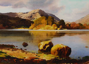 
	
		Vivienne Pooley,
		British b. 1944-
		 
		Grasmere (Afternoon Sunshine);
		 
		