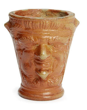 
	
		Alfred G. Hopkins (1884-1940), a grotesque beaker
		c. 1932-40, signed to base
		An...