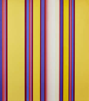 
	
		Derek Hirst,
		British 1930-2006-
		
		Untitled, 1975;
		
		oil on canvas, 127 x 102 cm 