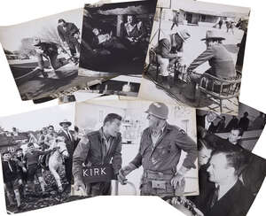 
	
		A large archive of film and other candid stills photographs of John Wayne, mostly...