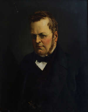 
	
		Antonio Ciseri, 
		Swiss/Italian 1821-1891- 
		 
		'Portrait of Camillo Benso, Count...