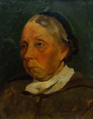 
	
		Walter Dendy Sadler RBA, British 1854-1923- Portrait of a lady, traditionally held to be...