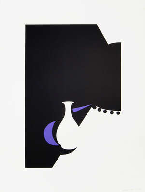 
	
		Patrick Caulfield CBE RA RE RWS,
		British 1936-2005- 
		 
		Lung Chuan Ware and Black...
