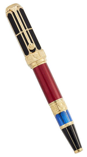 
	
		A Limited Edition William Shakespeare Fountain Pen, by Montblanc, numbered 1126/1597, the...